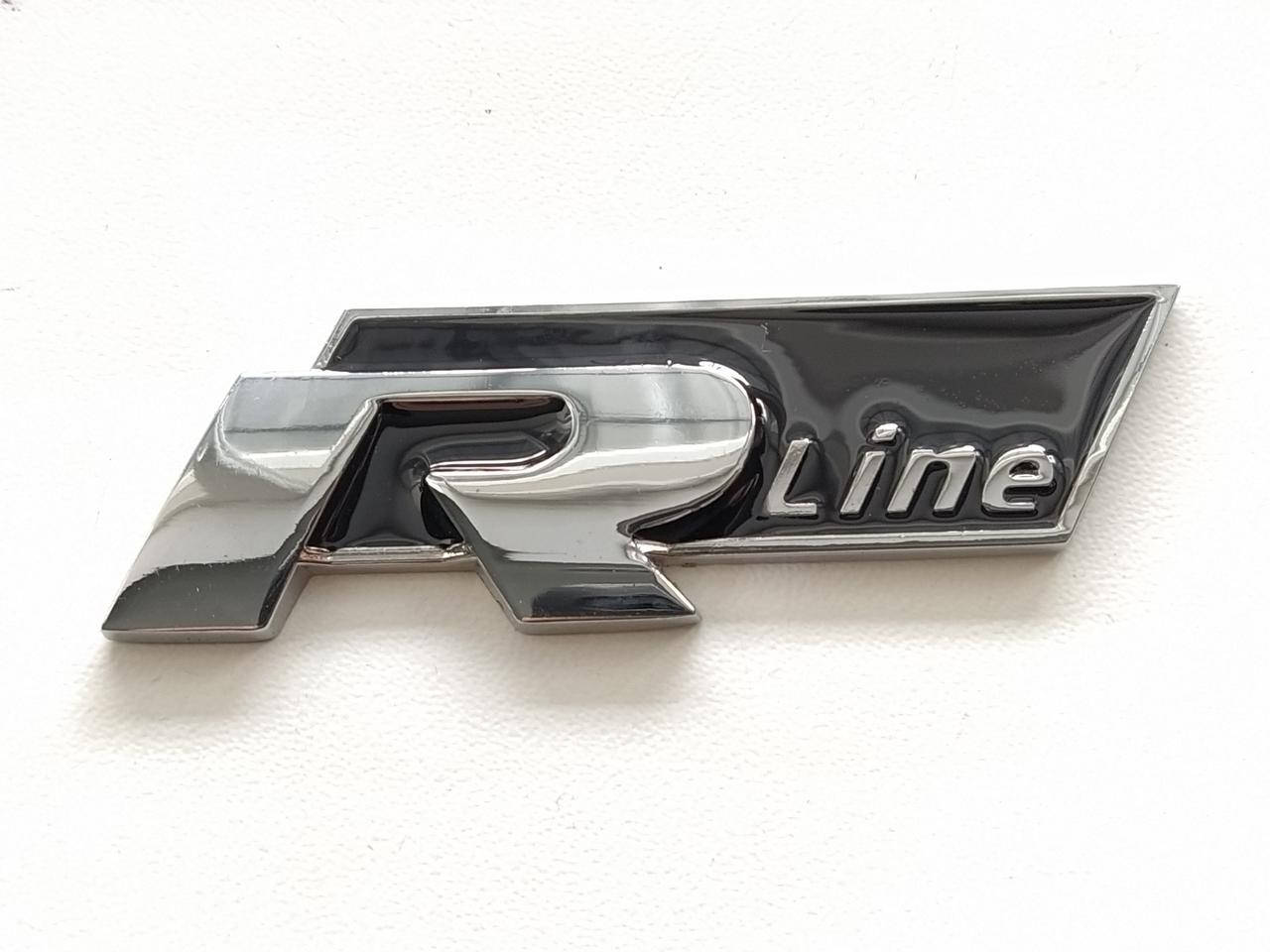 

Логотип металл Volkswagen R-line 75/24/3,5 мм.