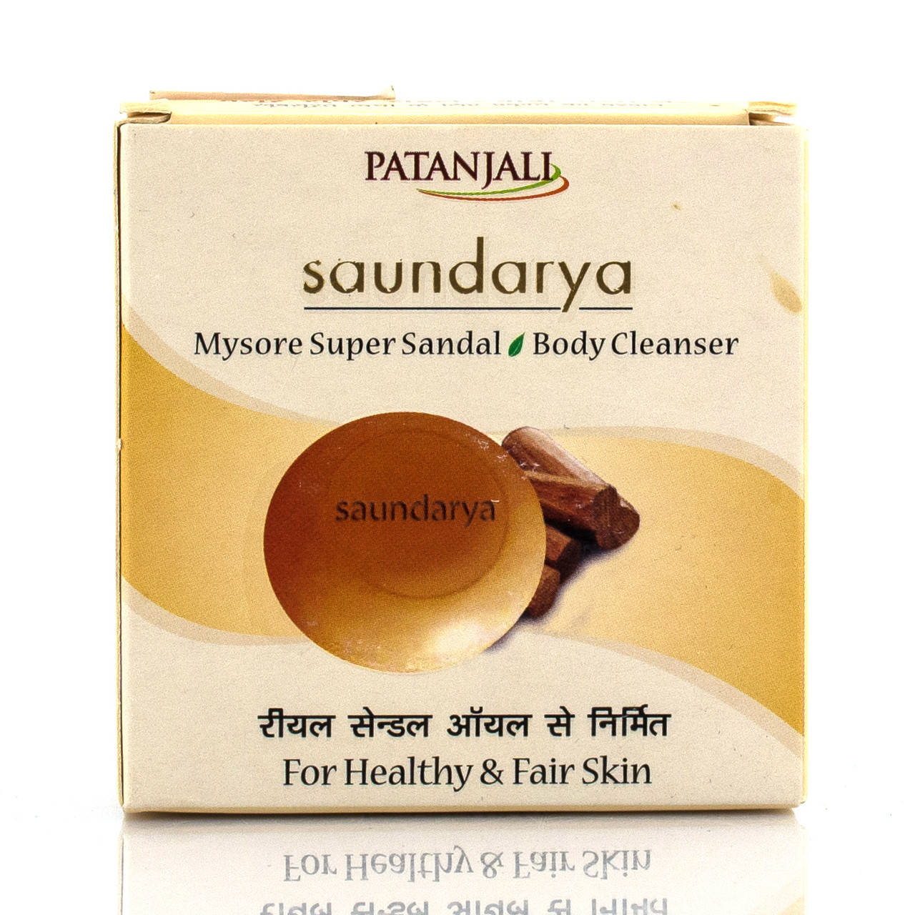 

Мыло с экстрактом сандала Саундарья Патанджали / Patanjali / Индия / 75 г