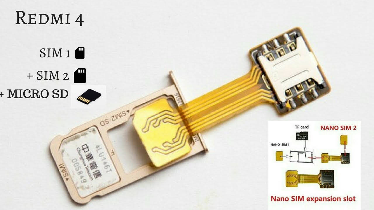 

Переходник на 2 Nano SIM + MicroSD в комбинированный лоток