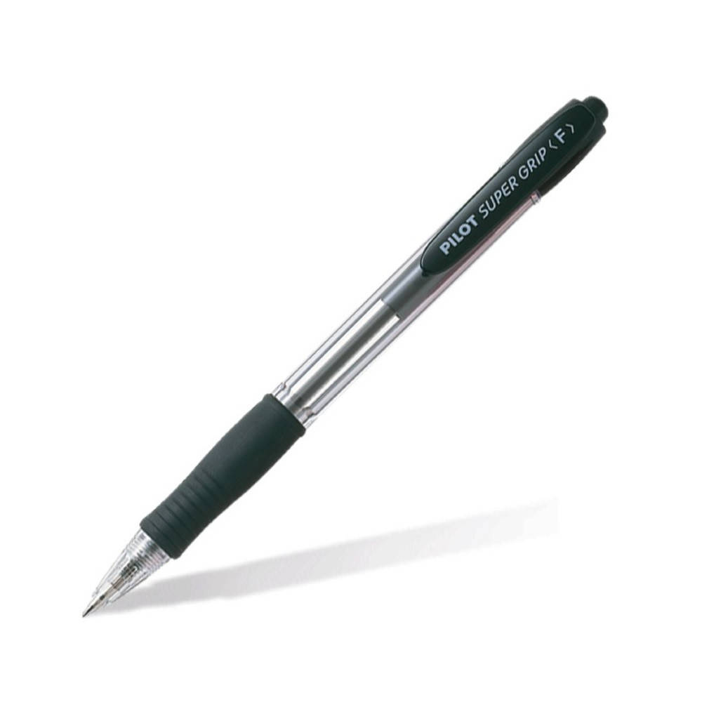 

Ручка шариковая Pilot Super Grip, 0,7 мм, черная BPGP-10R-F-B