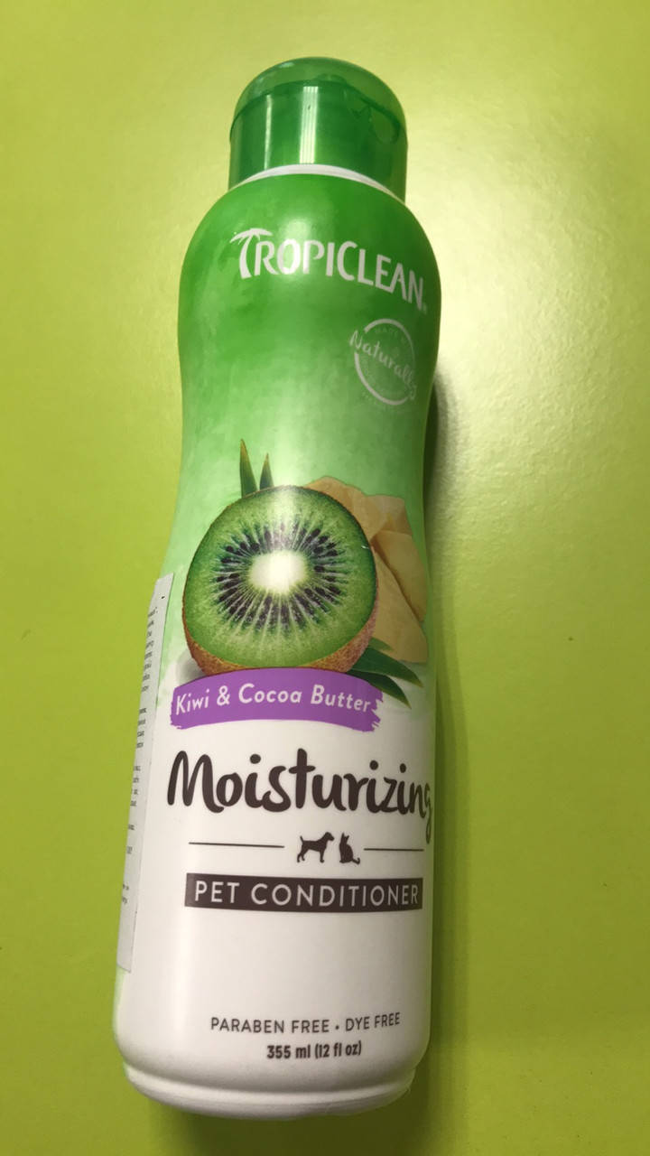 

Кондиционер для собак и кошек TropiClean" Киви и Какао масло" увлажняющий, 335 мл
