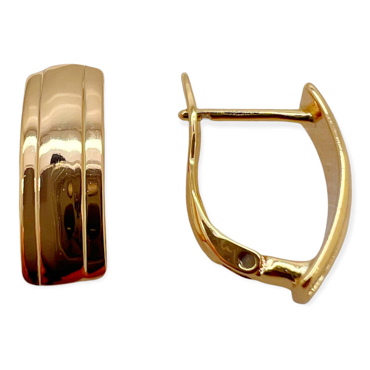 

Серьги стильные Xuping. 18k