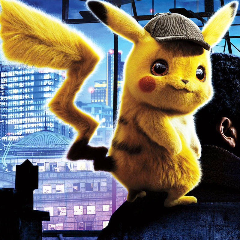 

Мягкая игрушка - детектив Пикачу, Желтый