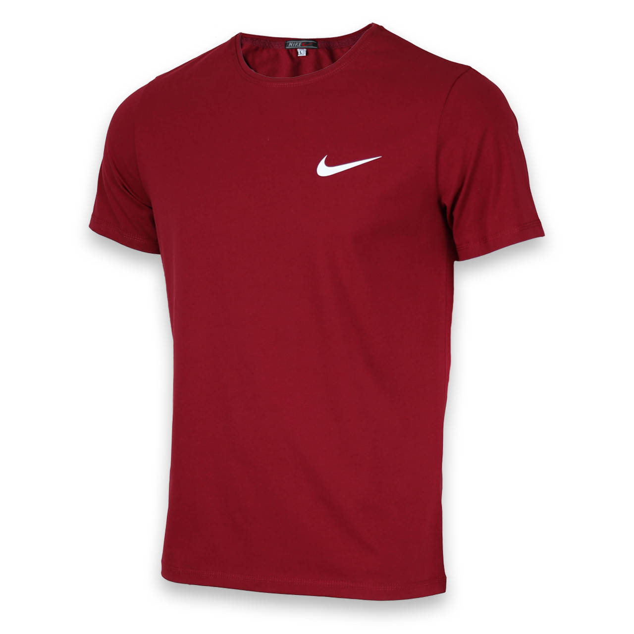

Футболка спортивная бордо NIKE с лого Ф-10 BOR XXL(Р) 15-002-020