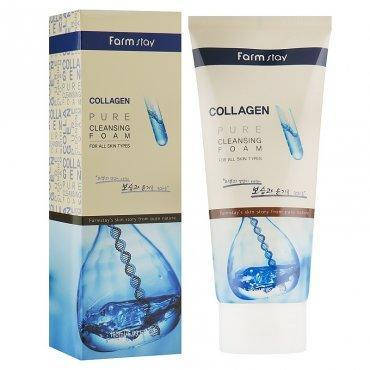 

Очищувальна пінка з колагеном FarmStay Collagen Pure Cleansing Foam 180ml