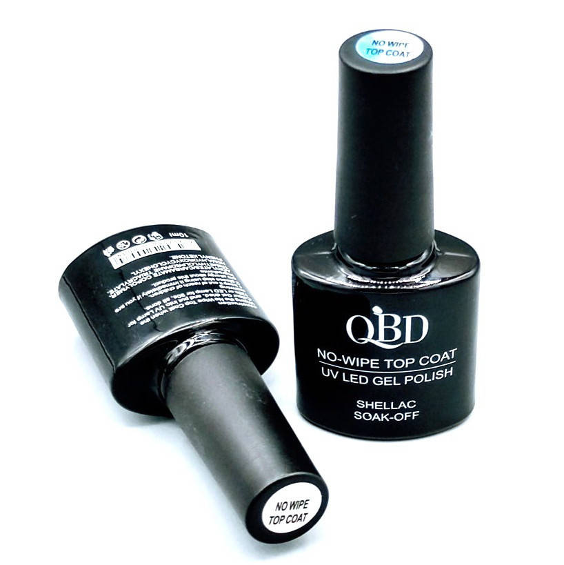 

Каучуковый топ для гель лака QBD без липкого слоя (No-Wipe Top coat) 10 мл