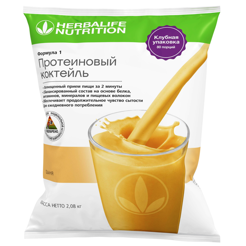 

Протеиновый коктейль Формула-1 со вкусом Бразильская дыня, 2 кг