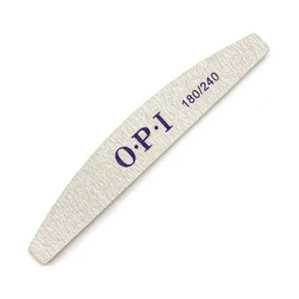 

Пилка для ногтей OPI полукруг 180/240, серая