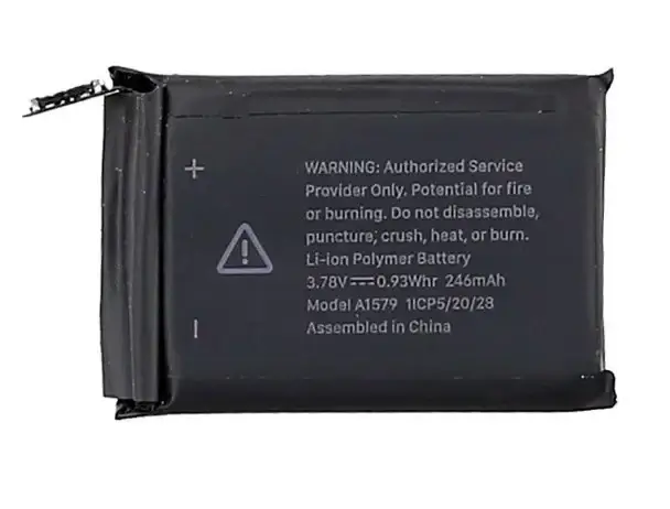 

Аккумуляторная батарея Apple Watch 42mm для умных часов A1579, Li-Polymer, 3,78 B, 246 мАч