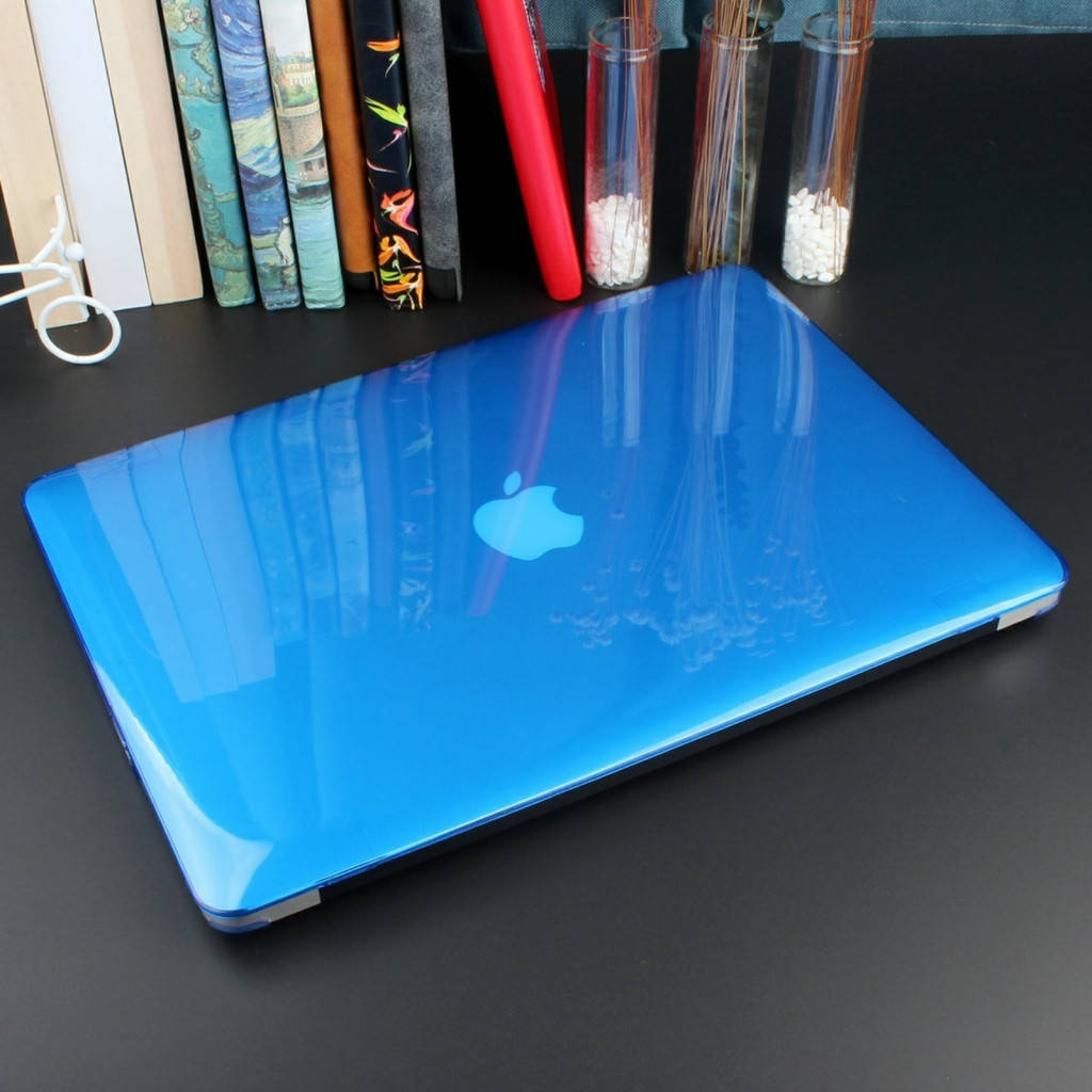 

Чехол-накладка для MacBook Pro 13" (2016-2020) Crystal Blue. Чехол на Макбук Про 13.3" Голубой, Синий