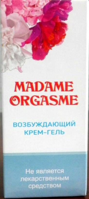 

Madame Orgasme - возбуждающий крем-гель (Мадам Оргазм)
