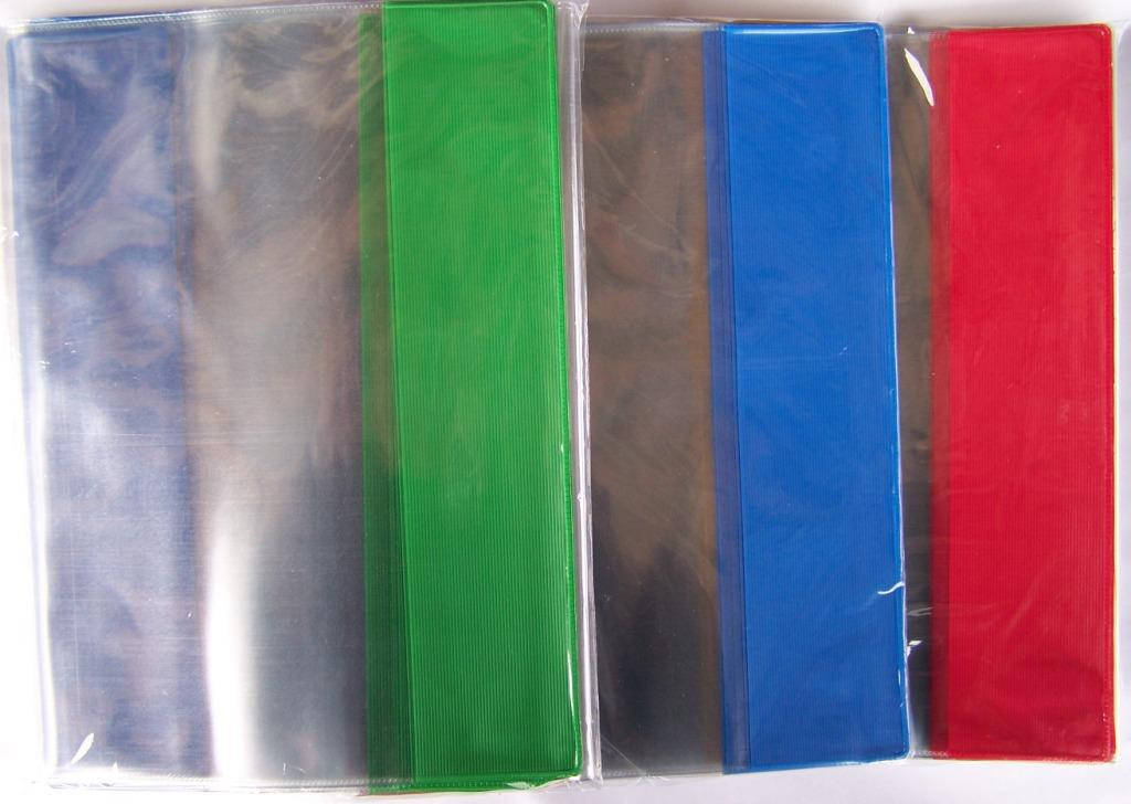 

Обложка прозрачная Таском 300х450мм A4 150мкм ПВХ 4 цвета