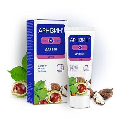 

Арнизин крем-бальзам для вен 70г. Новая упаковка.