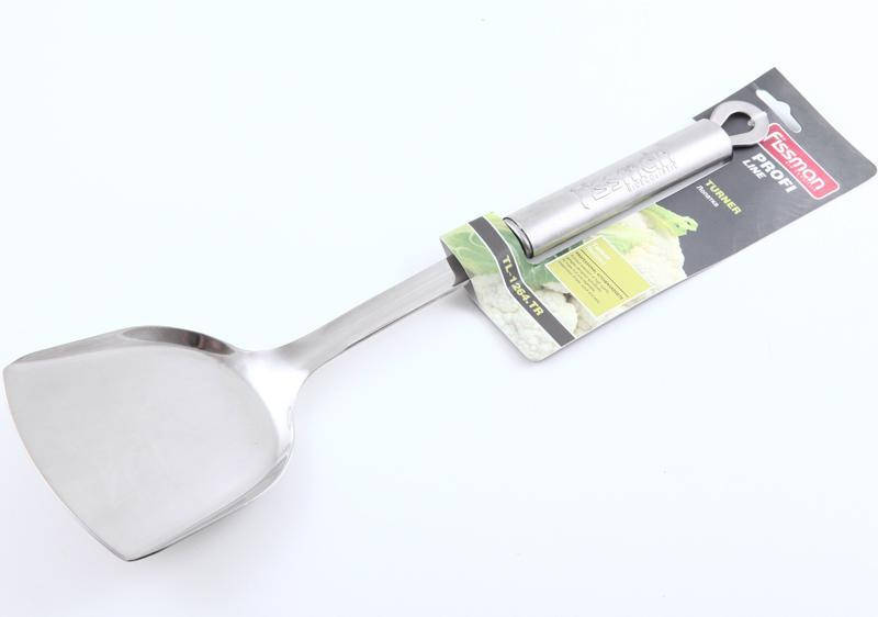 

Лопатка поварская Fissman PROFI 33см (китайская форма) стальная