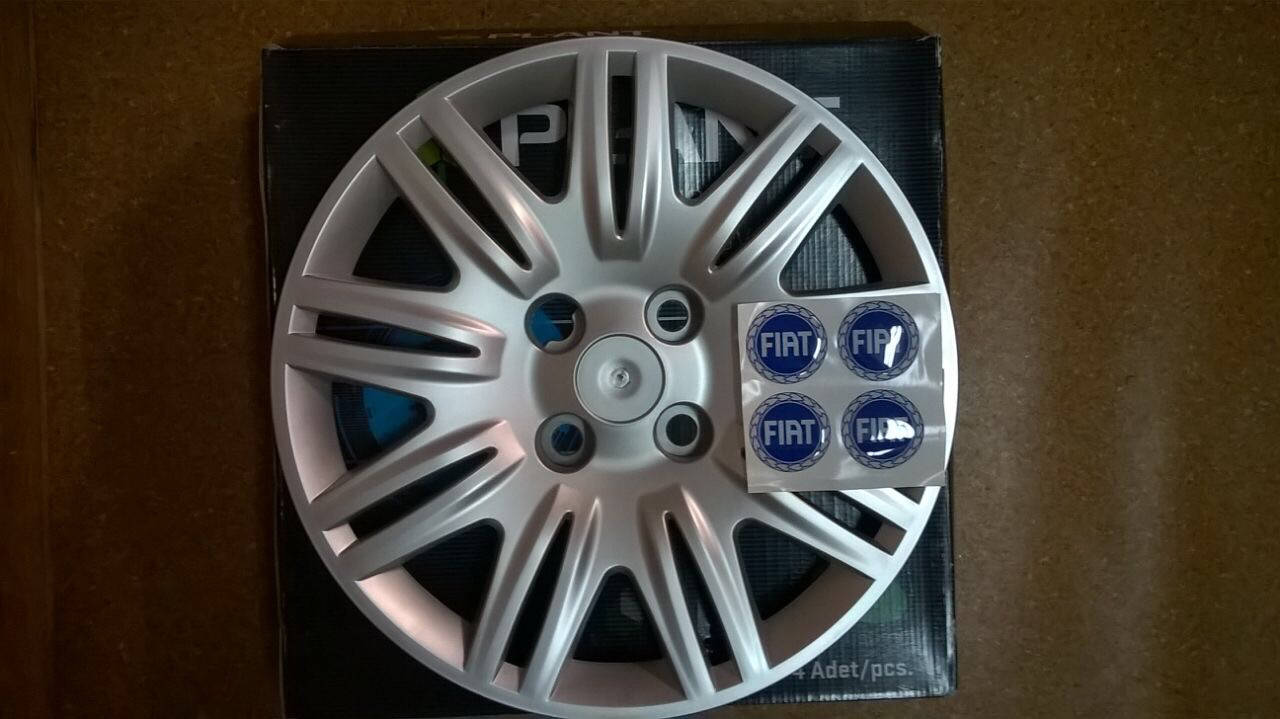 

Колпаки колеса комплект 4шт R14 Fiat Doblo 2000-2009 DF FI81720 (51766084) 4/100. 4/98