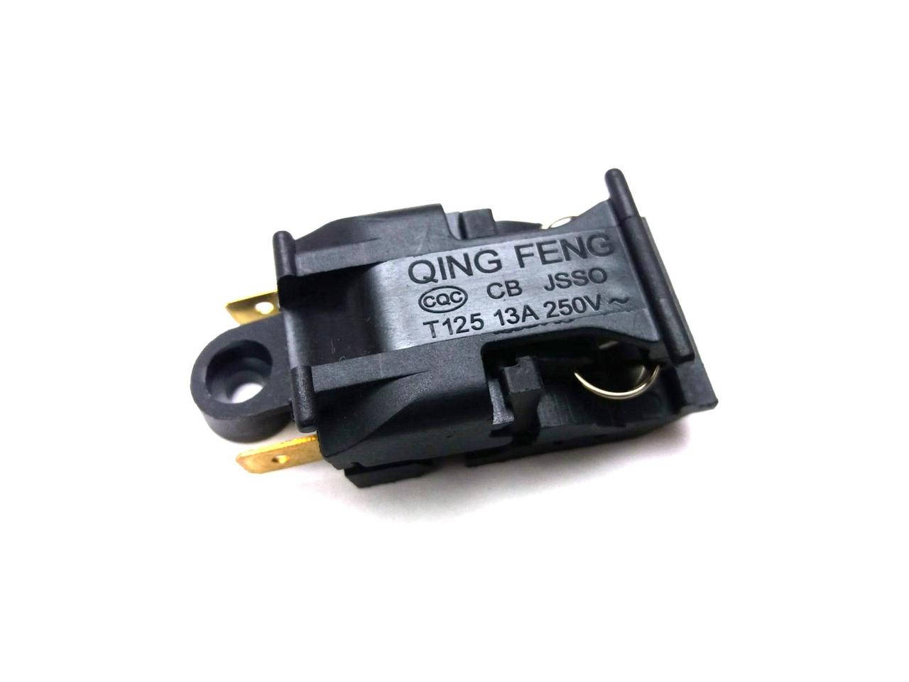 

Кнопка термостат для чайника Т-125°C / 13А / 250V.