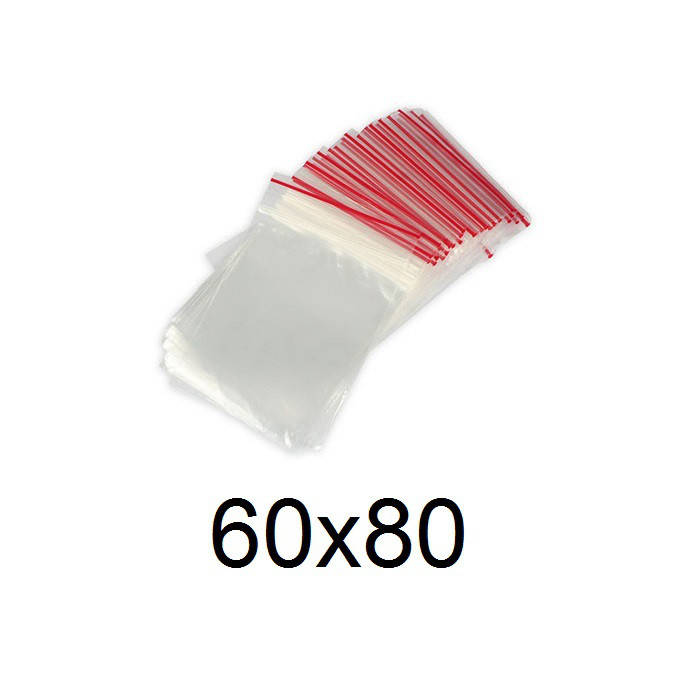 

Пакет с замком ZIP LOCK 6х8, 100шт/уп.