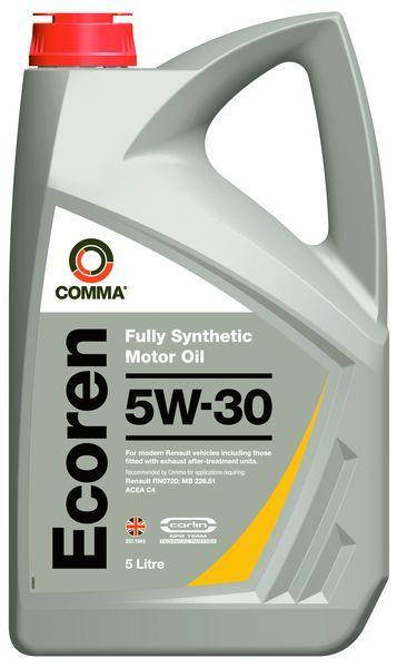 

Масло моторное ECOREN 5W-30 SYNT 5л COMMA