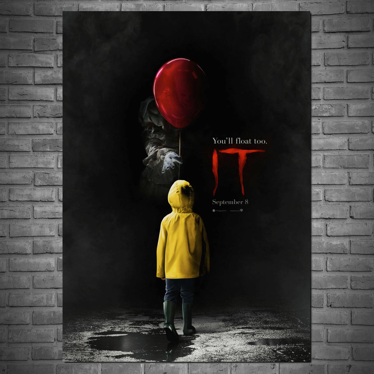 

Плакат "Пеннивайз, ОНО, Кинг, IT" (артикул 0677) 60, Матовая, 43
