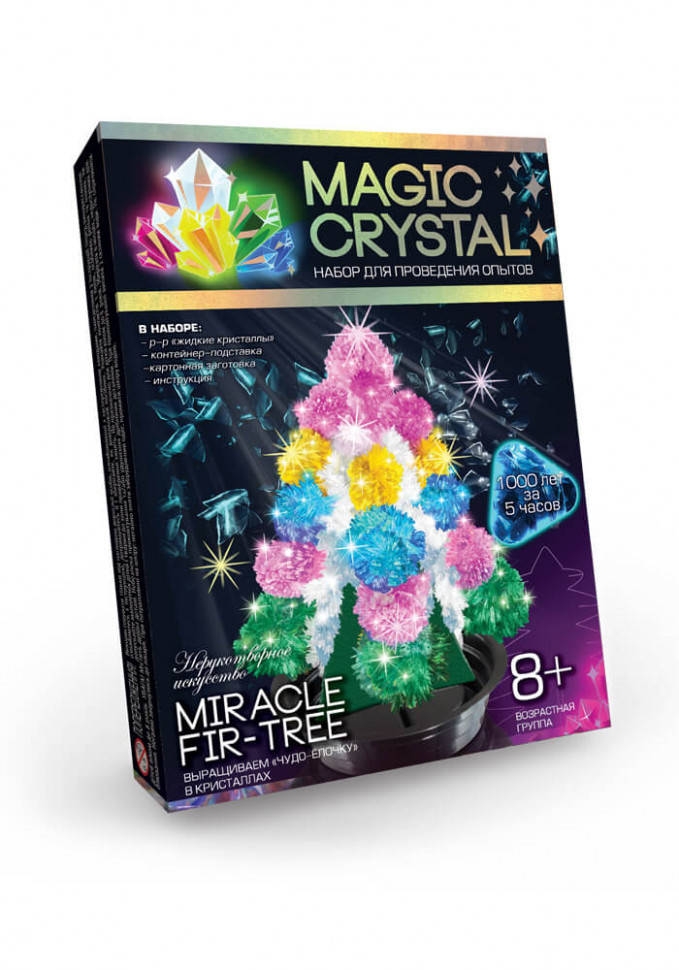 

Детский набор для проведения опытов "MAGIC CRYSTAL" OMC-01 безопасный
