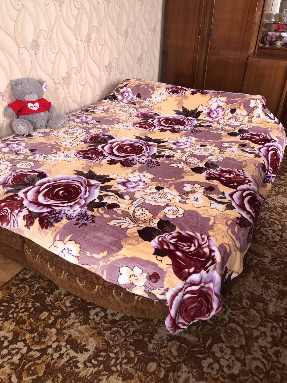 

ПЛЕДИ ВЕЛЮР , розмір 200*230 см