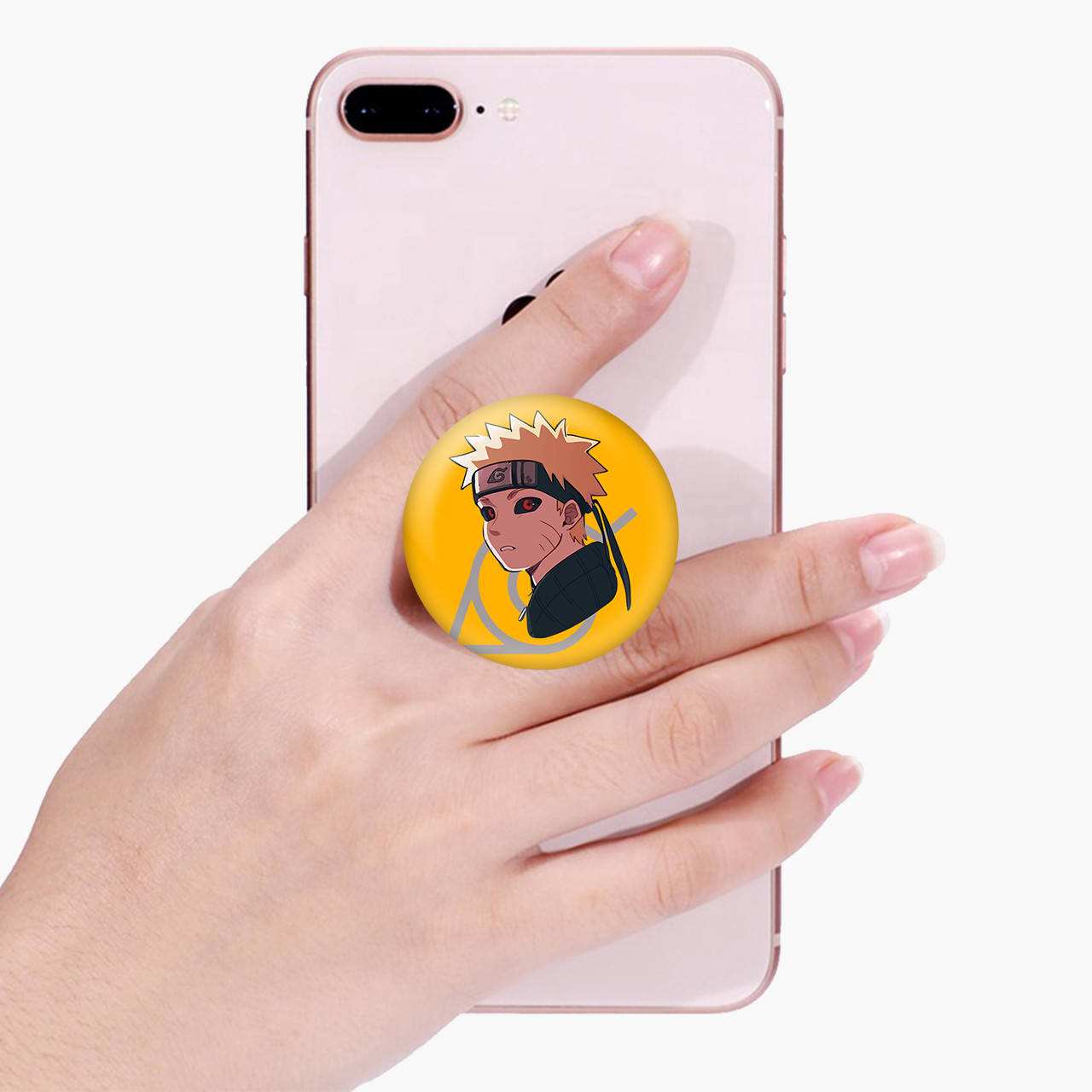 

Попсокет (Popsockets) держатель для смартфона Наруто Узумаки (Naruto Uzumaki) (8754-2822) Черный
