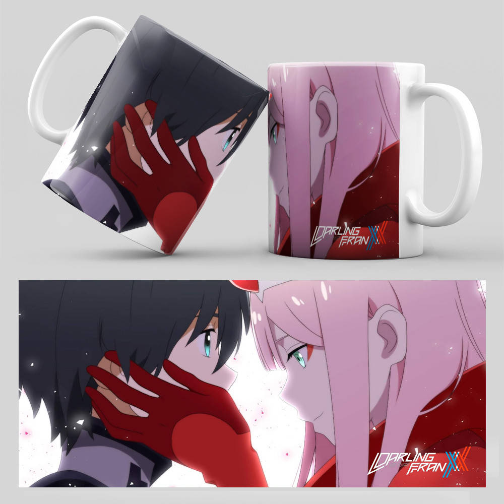 

Чашка Аниме Darling in the Franxx 004, Белый