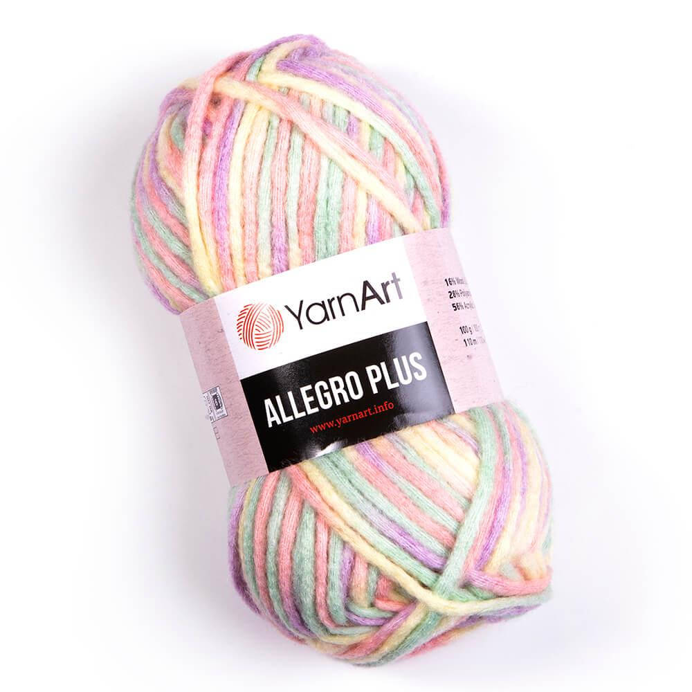 

YarnArt Allegro Plus (ЯрнАрт Аллегро Плюс) №746 (Пряжа полушерсть, нитки для вязания), Секционное крашение