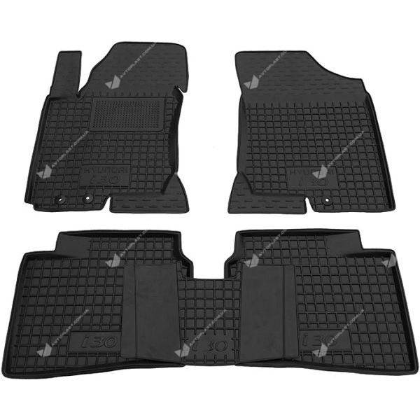 

Коврики в салон Hyundai i30 (2007-2012) (Avto-Gumm), Черный