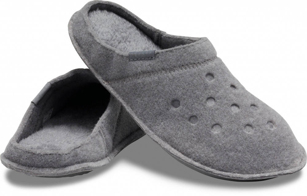 

Домашние тапочки Crocs Classic Slipper, оригинал . (203600) 44, серый
