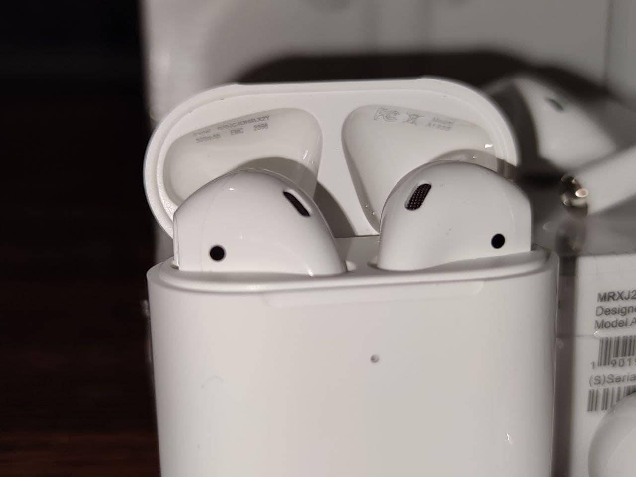 

﻿Airpods 2 (Airoha AB1562F) Беспроводные bluetooth наушники, Белый