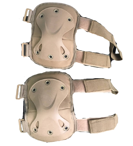 

Комплект тактической защиты BKT наколенники+налокотники карбон, универсальный размер, койот