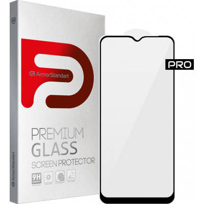 

Стекло защитное Armorstandart Pro OPPO A16 Black (ARM61019), Черный