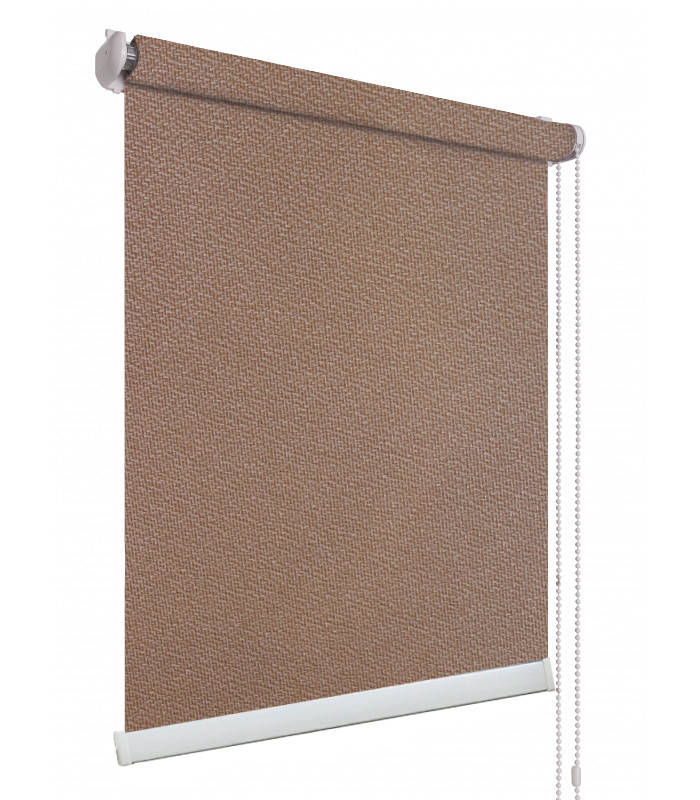 

Рулонные шторы ткань ПЕРЛА 1864 кофе с молоком цвет 925х1650