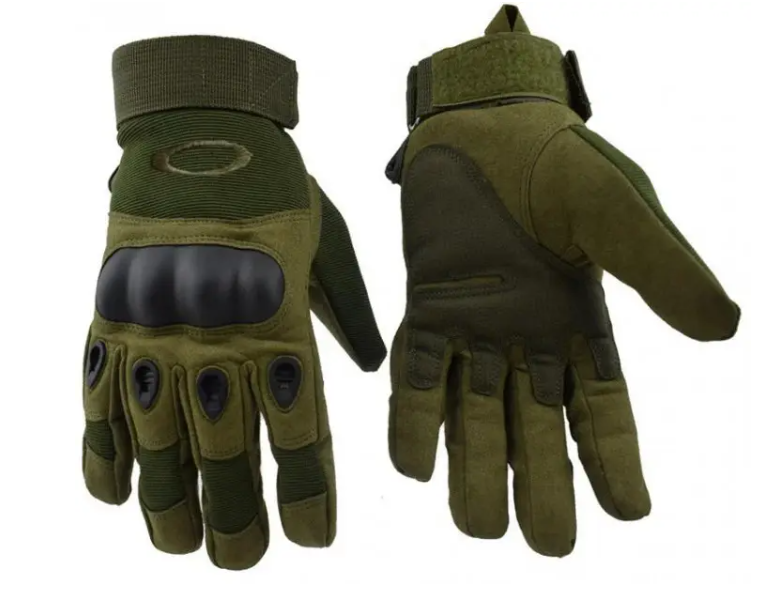 

Тактические перчатки с пальцами LeRoy Combat XL олива