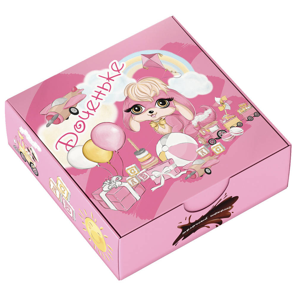 

Шоколадный набор "Доченьке" mini 60г Candy Shop
