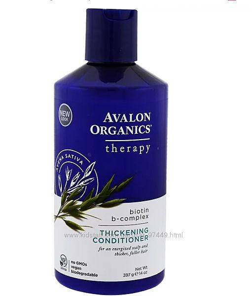 

Avalon Organics, кондиционер для густоты волос, с биотином и В-комплексом, 397 г (14 унций)