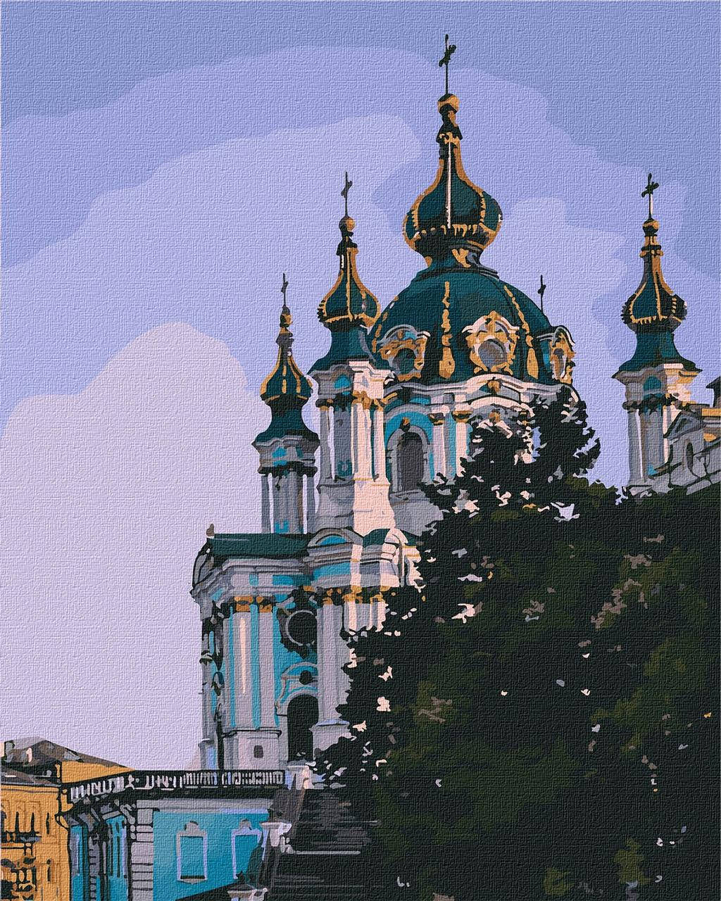 

Картина по номерам Частичка Киева 40*50см в термопакете ТМ Идейка Украина (KHO3603)