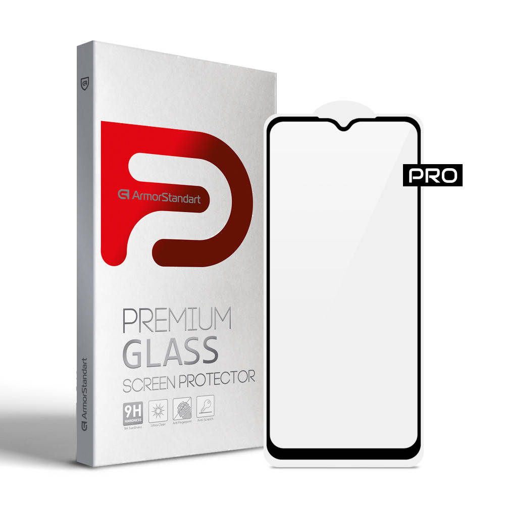 

Защитное стекло ArmorStandart Pro для Motorola E7i Power Black (ARM59410), Черный