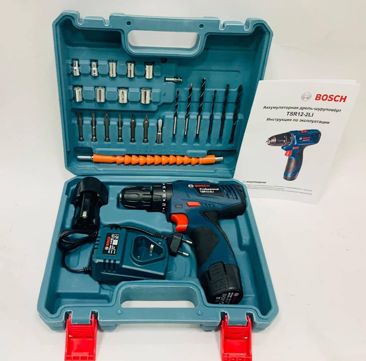 

Аккумуляторный ударный шуруповерт Bosch TSR12-2Li