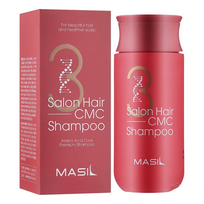 

Шампунь з амінокислотами Masil 3 Salon Hair CMC Shampoo (150мл)