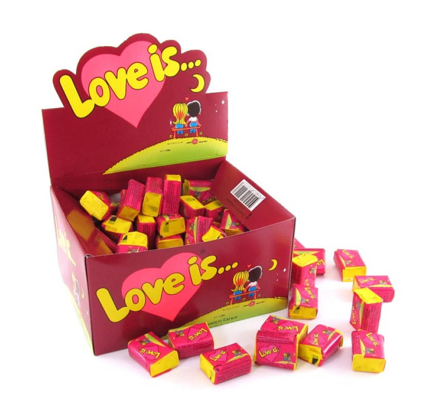 

Жевательная резинка Love is 100 шт (Kent)