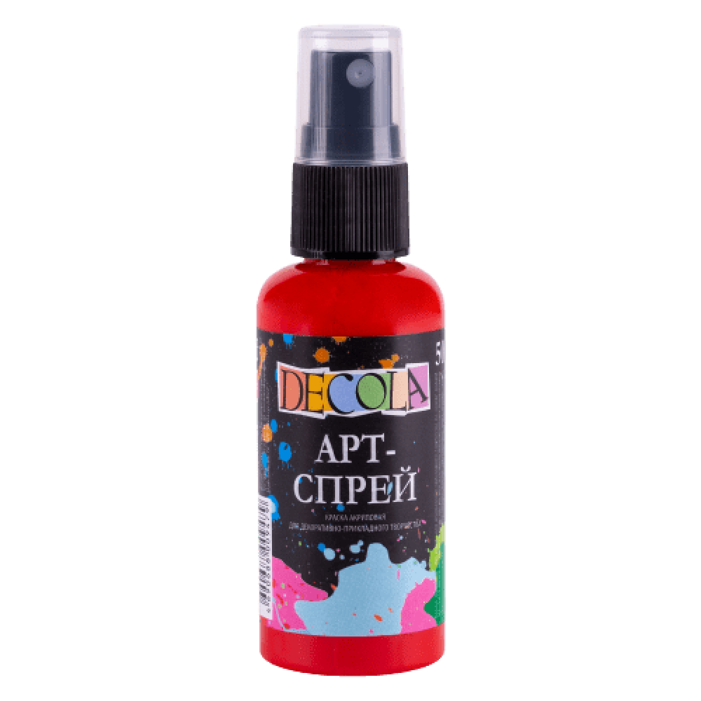 

Красный арт-спрей «Decola», 50 мл