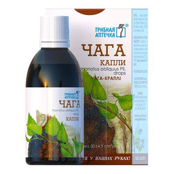 

Краплі Organic Herbs Чага (Inonotus obliquus Pil.) 50 мл