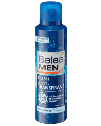 

Дезодорант-антиперспирант Balea Men Deospray Fresh 200ML