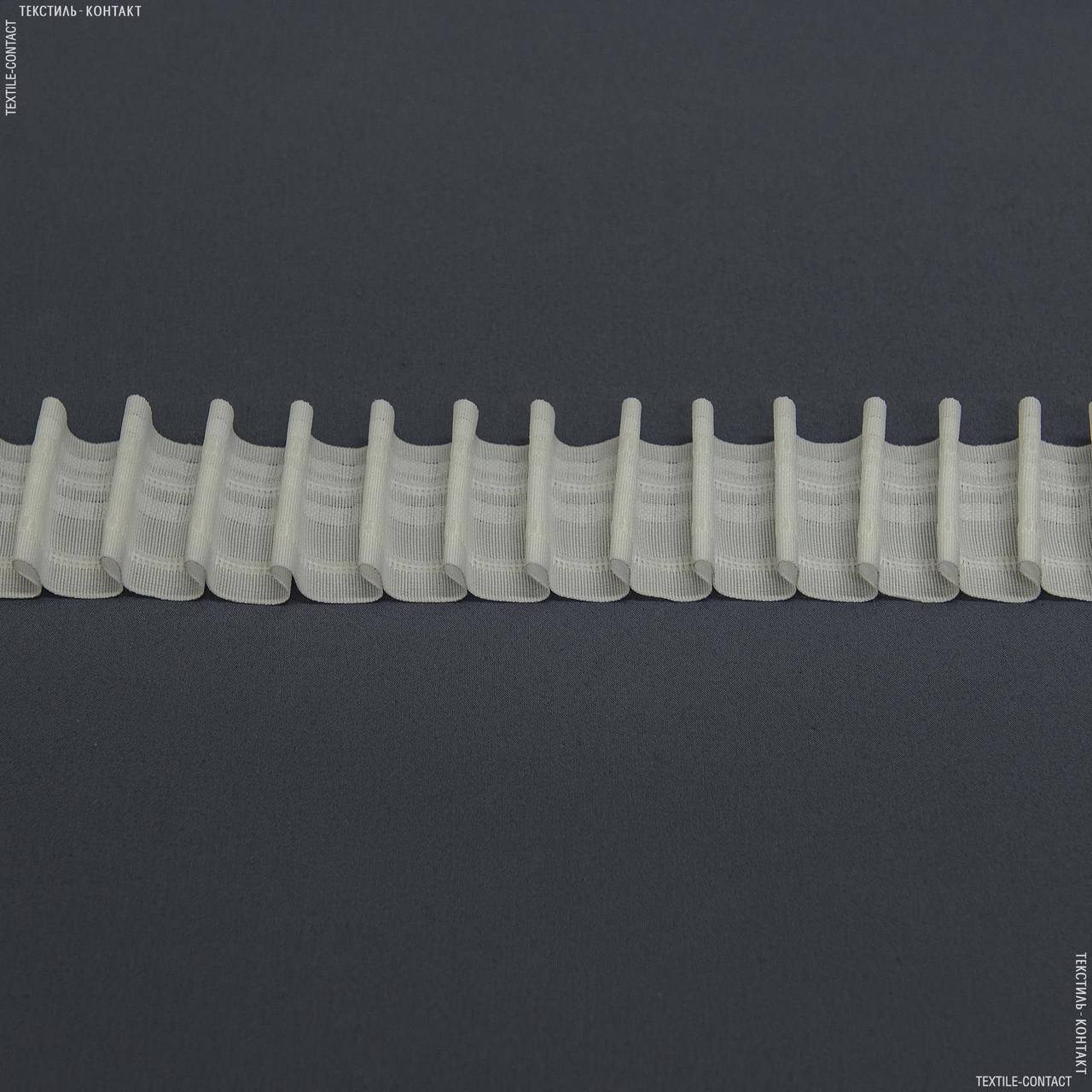 

Тесьма шторная кс-1:2 50мм±0.5мм/50м матовая карандашная, Белый
