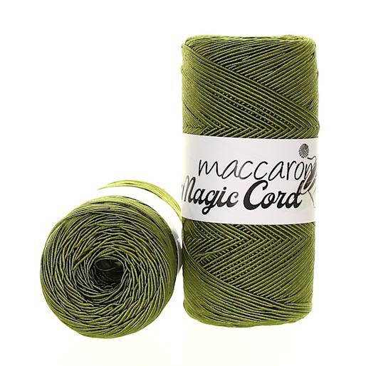 

Сутажный шнур Maccaroni Magic Cord, цвет Оливковый