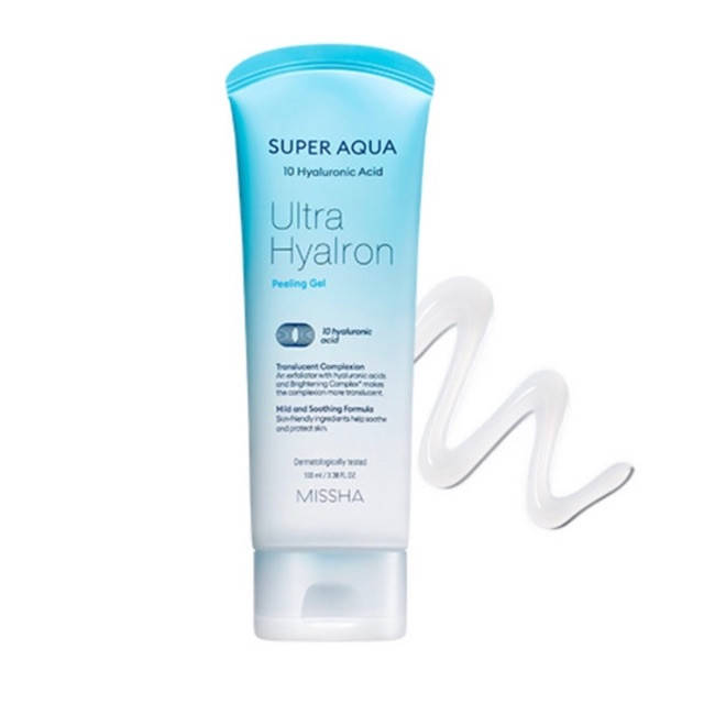 

Пилинг Скатка для лица Missha Super Aqua Ultra Hyalron Peeling Gel 100 ml