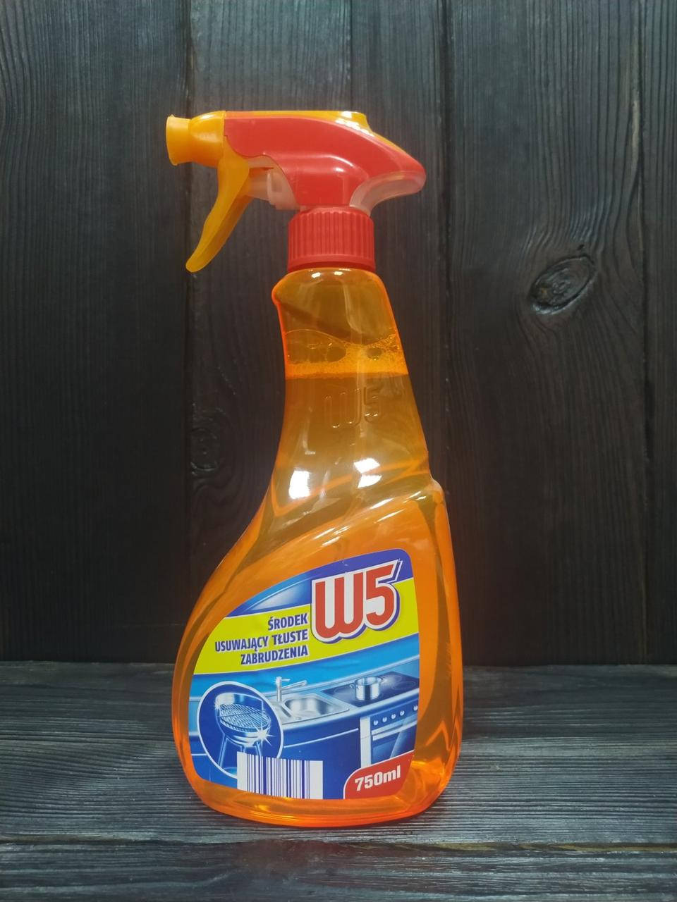 

W5 очиститель для кухни Multi средство от жира 750 ml