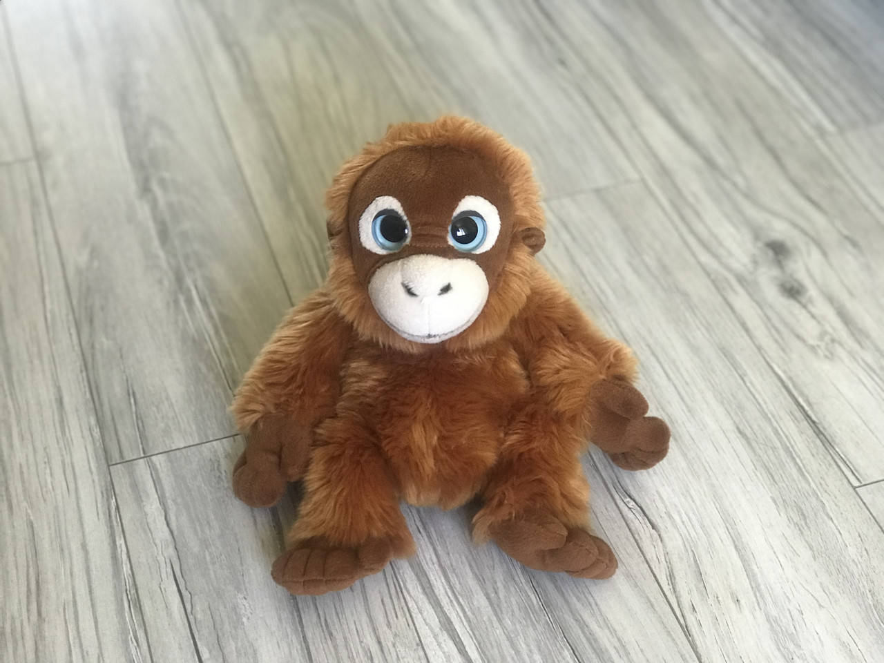 

Мягкая плюшевая игрушка Обезьянка Орангутанг BABY, Коричневый